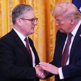 UK Prime Minister Sir Keir Starmer and US President Donald Trump