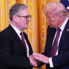 UK Prime Minister Sir Keir Starmer and US President Donald Trump