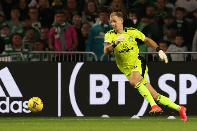 Celtic's Joe Hart cautions that, however enjoyable engaged crowds make European games, players must not be caught up in the emotion. (Photo by Alan Harvey / SNS Group)