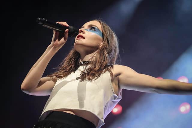 Lauren Mayberry of synth-pop band Chvrches. Image: WikiCommons
