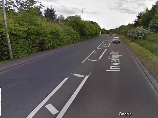 Road policing officers are appealing for witnesses after a 79-year-old man died after a car crash in Greenock.