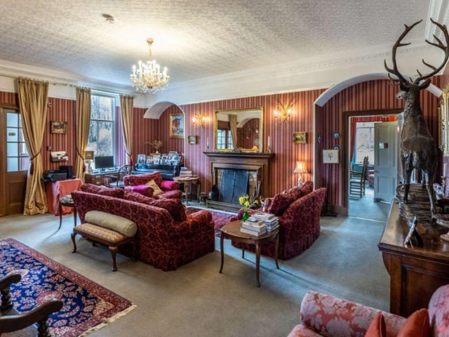 One of four spacious public rooms on the ground floor of the house.