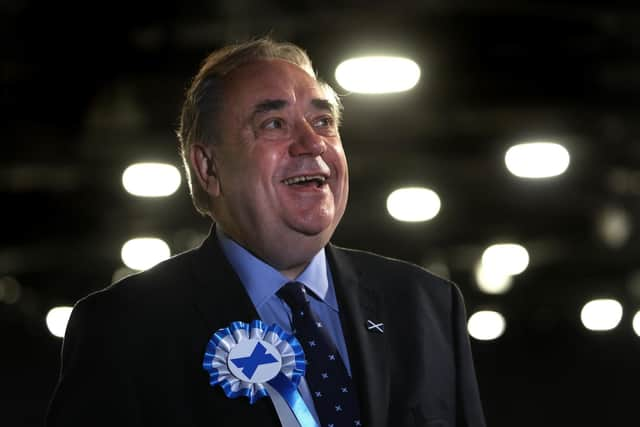 Scottish Elections 2021: Alex Salmond says success of Alba is 'registering as a party'. (Picture credit: Andrew Milligan/PA Wire)