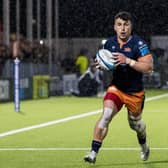 Damien Hoyland made his comeback from injury for Edinburgh against Ulster.  (Photo by Ross Parker / SNS Group)