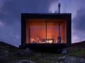 Mary Arnold-Forster Architects created the design for An Cala, a two-bedroom micro-home in Sutherland overlooking Loch Nedd.