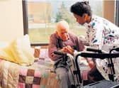 Sheila Hall of the group Care Home Relatives Scotland said the announcement that £8 million will be spent buying 300 beds in care homes for patients to be discharged into had been a 'bit of a bolt out the blue to us'. Picture: Getty Images