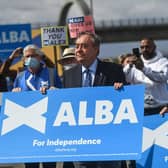 The Alba Party has registered a new saltire-inspired tartan on an official Scottish Government site.