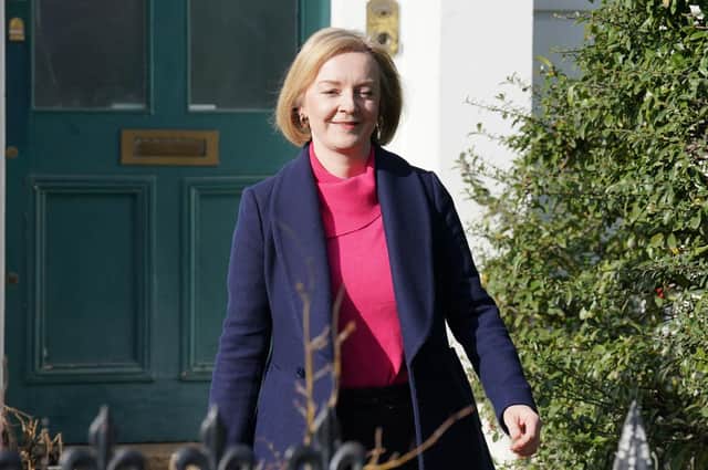 Former prime minister Liz Truss. Picture: Jonathan Brady/PA Wire