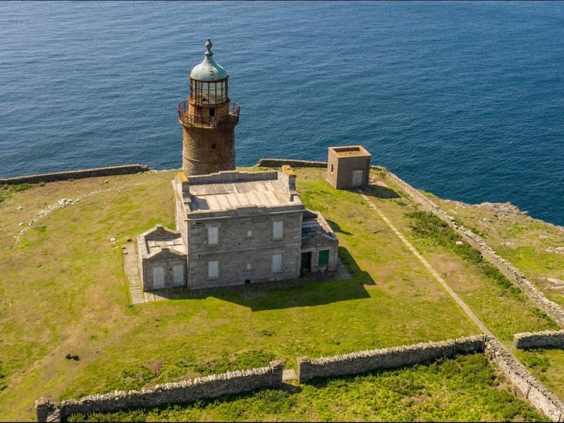Also known as the Calf of Mann, this is a 618-acre island located off the southwest coast of the Isle of Man.