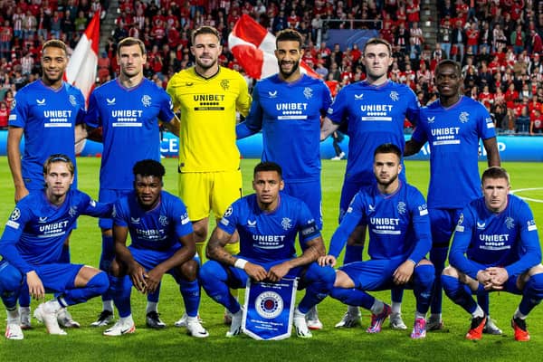 Rangers dropped into the Europa League following their Champions League defeat by PSV.