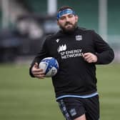 Jamie Bhatti rejoined Glasgow Warriors last summer. (Photo by Ross MacDonald / SNS Group)