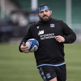 Jamie Bhatti rejoined Glasgow Warriors last summer. (Photo by Ross MacDonald / SNS Group)