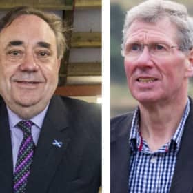 Alba founder Alex Salmond and Kenny McAskill , who leads the pro-independence party.