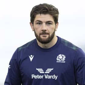 Ally Miller trains with Scotland on Monday after being called into the squad.