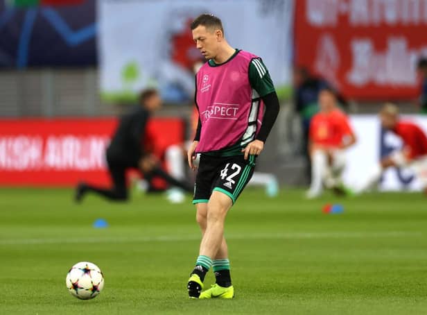 Celtic captain Callum McGregor is set to return in a pre-season friendly. (Photo by Martin Rose/Getty Images)