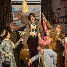 Scottish Opera perform Gianni Schicchi, the third part of Il Trittico PIC: James Glossop