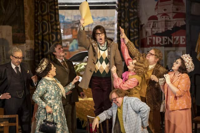 Scottish Opera perform Gianni Schicchi, the third part of Il Trittico PIC: James Glossop