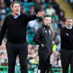 Ross County manager Malky Mackay during a cinch Premiership match between Celtic and Ross County at Celtic Park, on March 19, 2022, in Glasgow, Scotland.  (Photo by Alan Harvey / SNS Group)