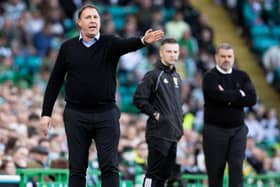 Ross County manager Malky Mackay during a cinch Premiership match between Celtic and Ross County at Celtic Park, on March 19, 2022, in Glasgow, Scotland.  (Photo by Alan Harvey / SNS Group)