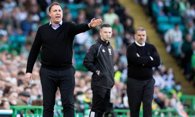 Ross County manager Malky Mackay during a cinch Premiership match between Celtic and Ross County at Celtic Park, on March 19, 2022, in Glasgow, Scotland. (Photo by Alan Harvey / SNS Group)