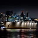 The Royal Navy’s amphibious flagship will visit Edinburgh for the Queen’s Platinum Jubilee weekend.