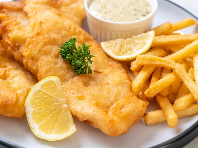 Nanny's Fish and Chips suffered a fire on the A1.