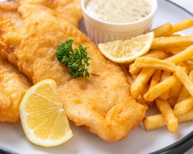 Nanny's Fish and Chips suffered a fire on the A1.