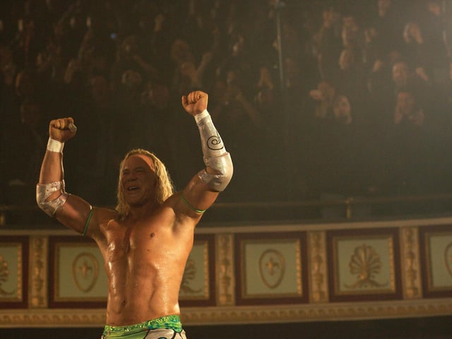 Mickey Rourke gives a performance of a lifetime as an ageing wrestler who stops putting his body on the line to pursue a relationship with his estranged daughter and a new love. But can he stay away from the ring? The Wrestler is heart-wrenching, yet beautiful.