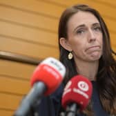 Jacinda Ardern announces her resignation as Prime Minister of New Zealand (Picture: Kerry Marshall/Getty Images)