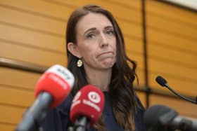 Jacinda Ardern announces her resignation as Prime Minister of New Zealand (Picture: Kerry Marshall/Getty Images)