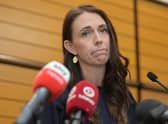 Jacinda Ardern announces her resignation as Prime Minister of New Zealand (Picture: Kerry Marshall/Getty Images)