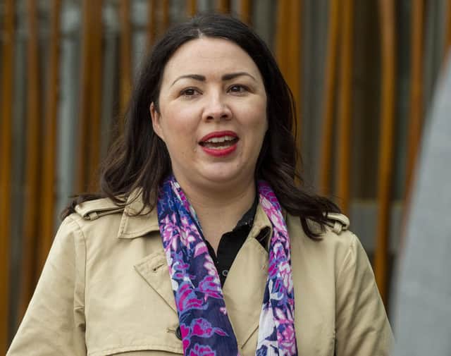 Monica Lennon is one of two candidates for the Scottish Labour leadership
