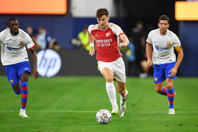 Arsenal defender Kieran Tierney has been the subject of much speculation.