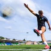 Danny Wilson has backed Ross Thompson's kicking game in the expected wet weather against the Sharks at Scotstoun. Picture: Ross MacDonald/SNS