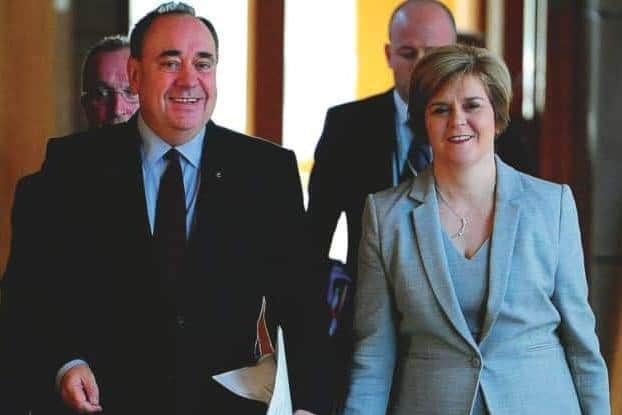 Alex Salmond and Nicola Sturgeon were once close political allies.