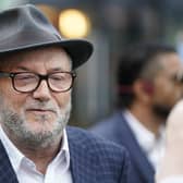 George Galloway after Kim Leadbeater won the Batley and Spen by-election to represent the seat previously held by her sister Jo Cox, who was murdered in the constituency in 2016. Picture: Danny Lawson/PA Wire