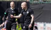 Hearts boss Steven Naismith wasn't happy with his team's first-half performance.  (Photo by Alan Harvey / SNS Group)