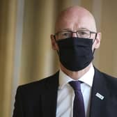 Deputy First Minister John Swinney at the Scottish Parliament in Holyrood, Edinburgh. Picture date: Wednesday June 23, 2021.