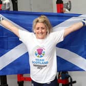Weightlifter Jodey Hughes is aiming for a medal at her second Commonwealth Games. Pic:  Jeff Holmes / Team Scotland.