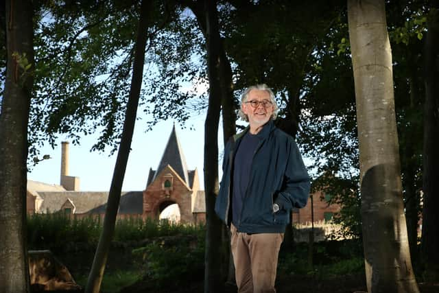 George Mackintosh at Papple Steading and the surrounding area, near Haddington, East Lothian. Picture: Stewart Attwood