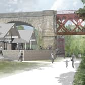 Revised plans for the bridge climbs centre were approved last June. Picture: Network Rail