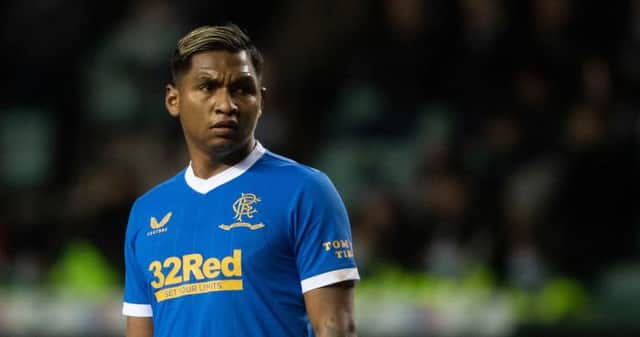 Alfredo Morelos scored his 12th goal of the season to put Rangers in front against St Johnstone at Ibrox. (Photo by Craig Foy / SNS Group)