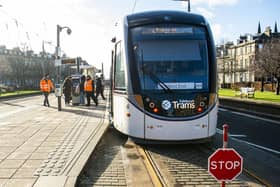 Trams will run throughout the night at the weekends to cater for Edinburgh's festival crowds. Picture: Lisa Ferguson