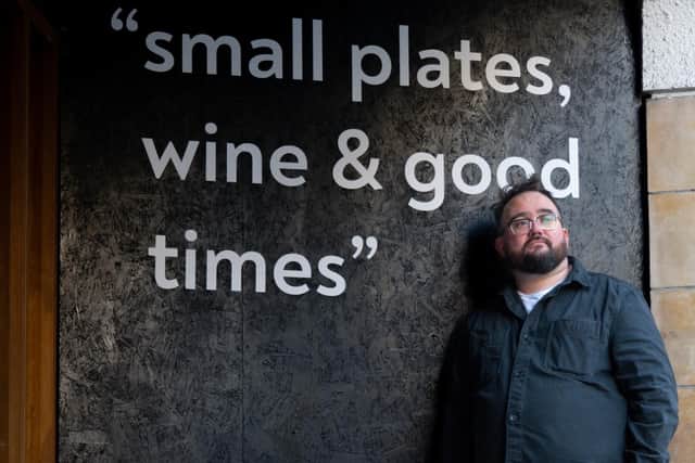 Murray Ainslie outside The Black Grape
