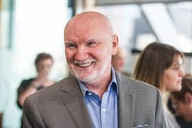 Sir Tom Hunter made his money through property and sports goods.