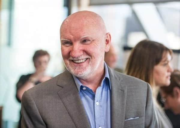 Sir Tom Hunter made his money through property and sports goods.