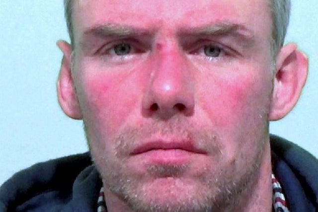 Swainston, 37, of Quayside House, Sunderland, was jailed for 18 months after he was convicted of committing assault in December 2019.
