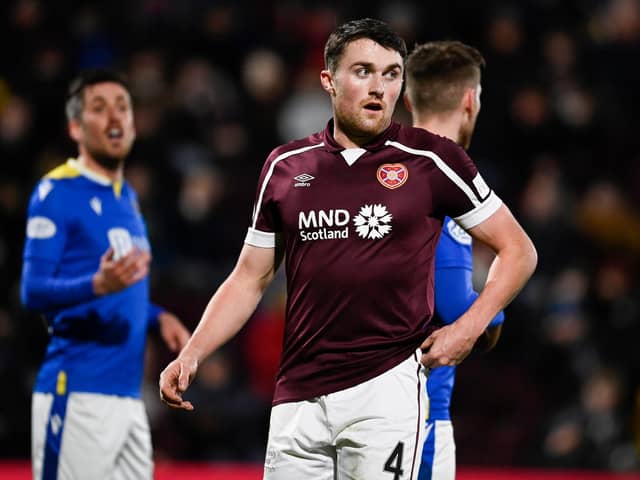 John Souttar is unlikely to be involved against Auchinleck.