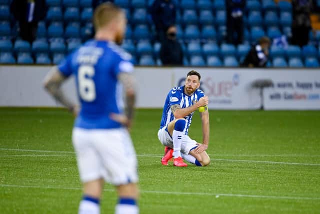Kilmarnock will be playing in the Championship next season.
