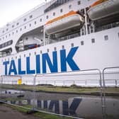 The MS Victoria ferry berthed in the Port of Leith, Edinburgh, which is providing temporary accommodation to Ukrainian refugees invited to Scotland. Picture date: Thursday August 24, 2022.